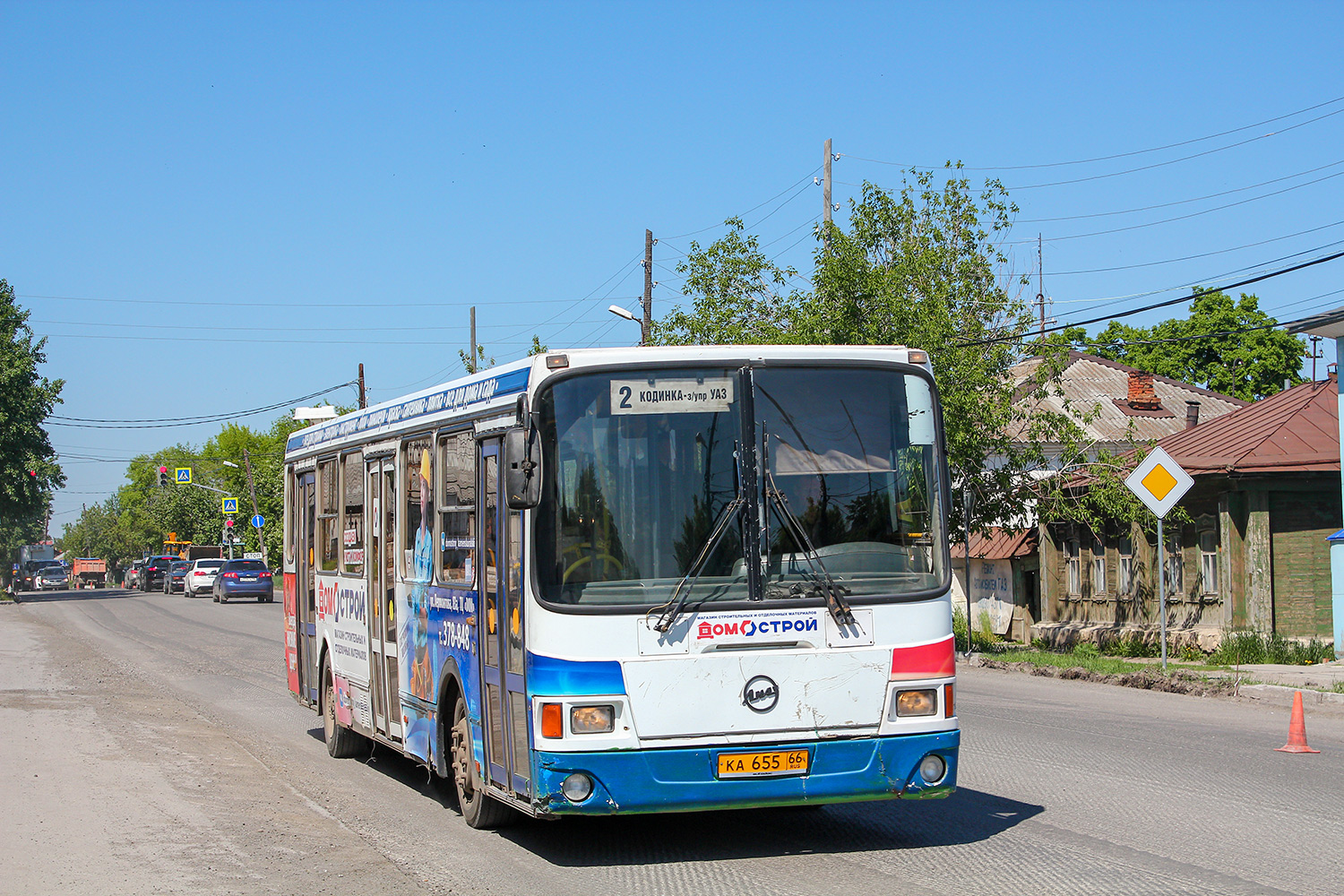 Свердловская область, ЛиАЗ-5256.45 № КА 655 66