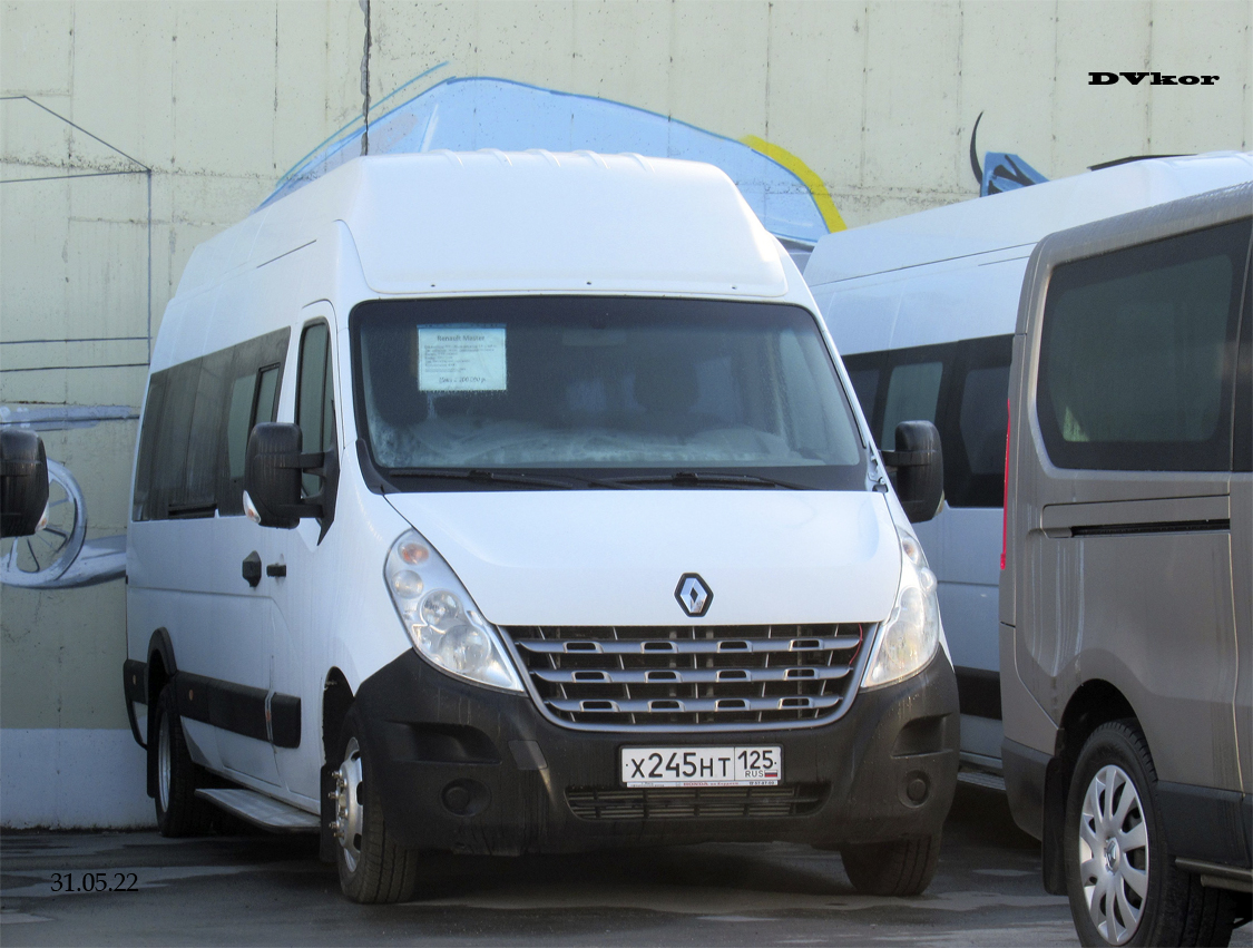 Primorskiy region, Renault Master III # Х 245 НТ 125