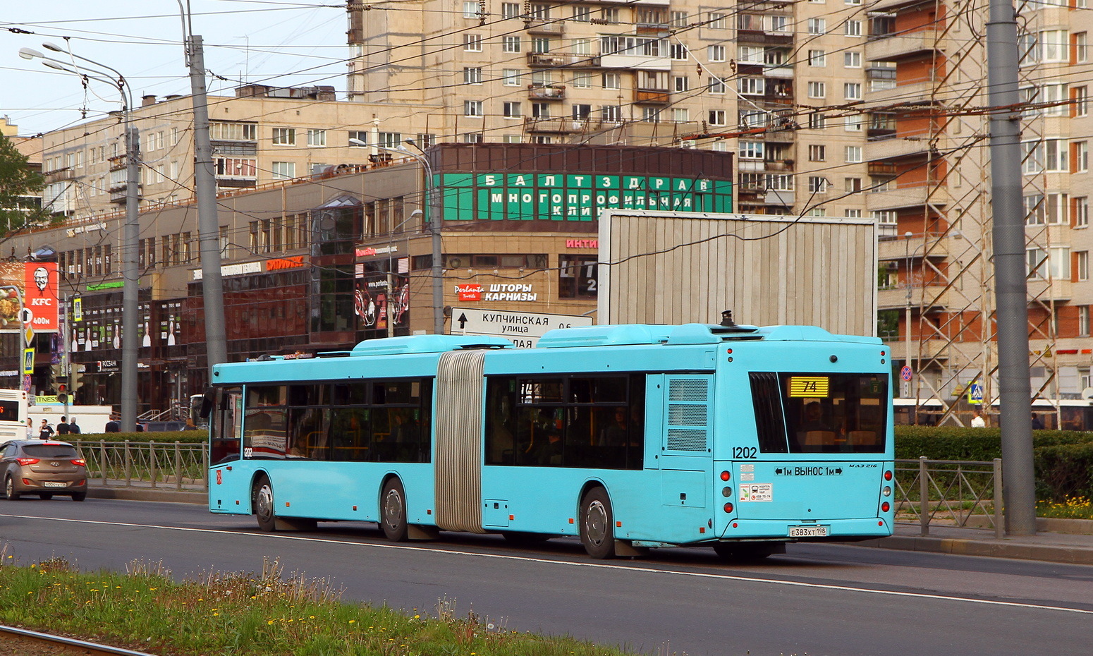 Санкт-Петербург, МАЗ-216.066 № 1202