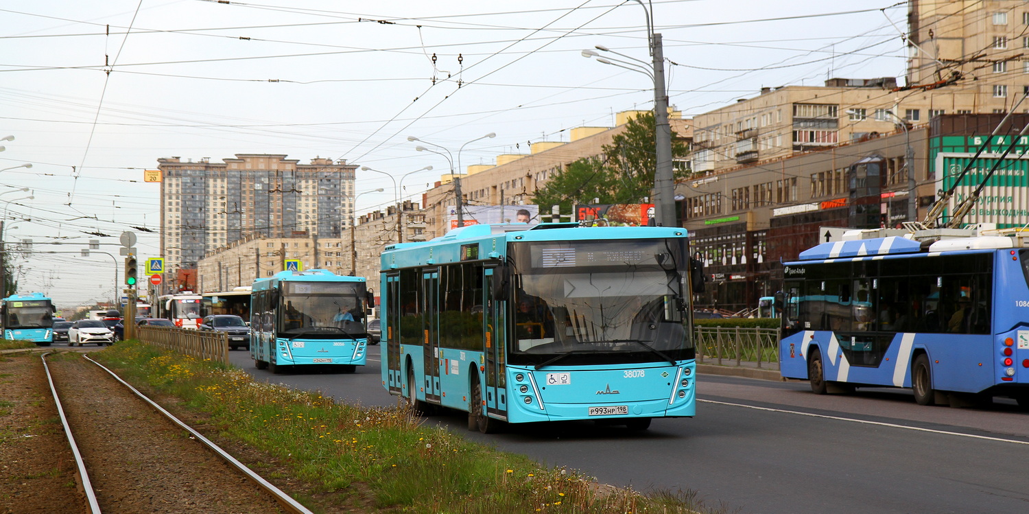 Санкт-Петербург, МАЗ-203.945 № 38078