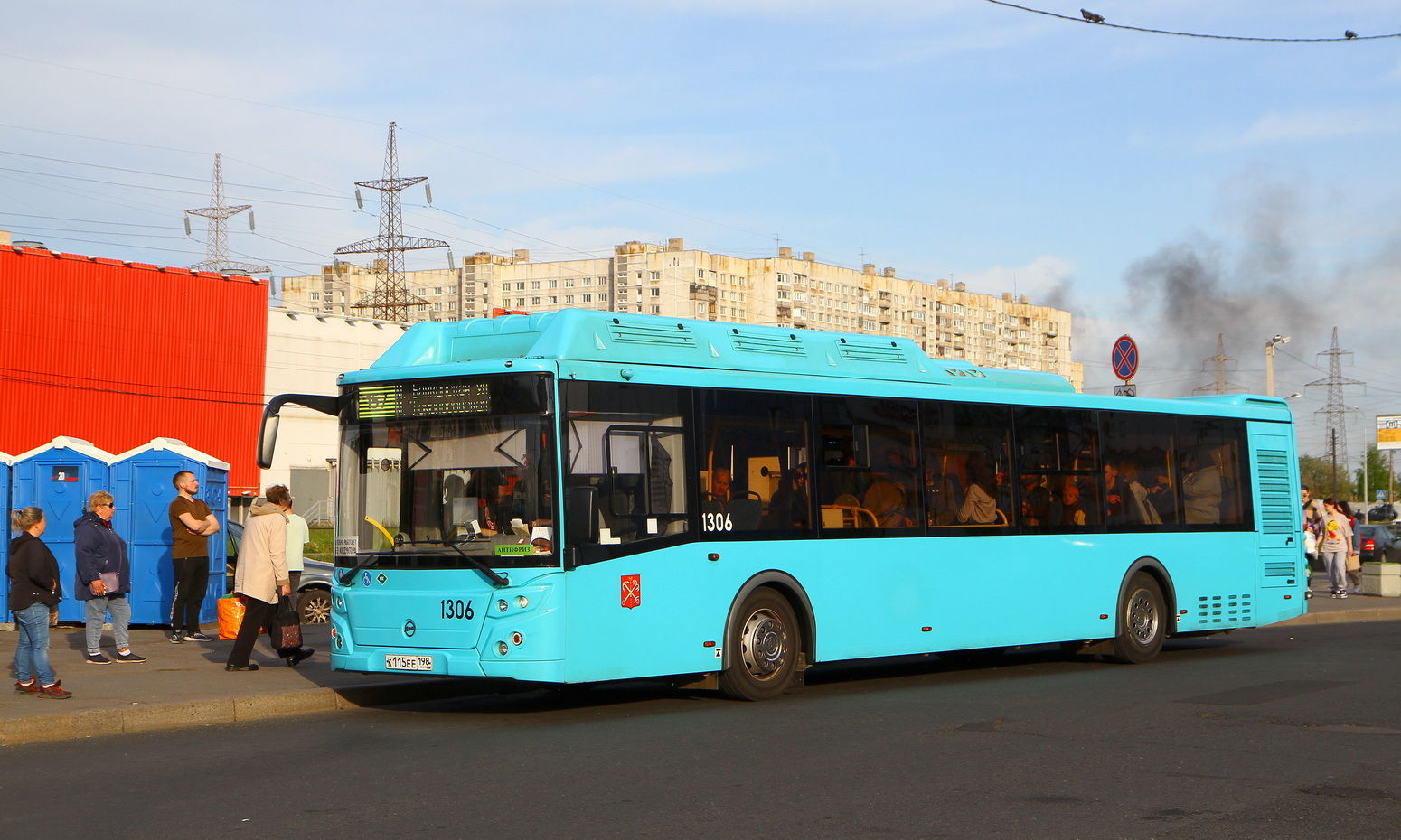 Санкт-Петербург, ЛиАЗ-5292.67 (CNG) № 1306