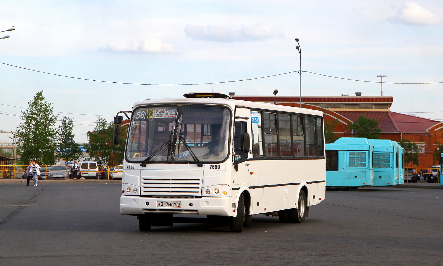 Санкт-Петербург, ПАЗ-320412-05 № 7690