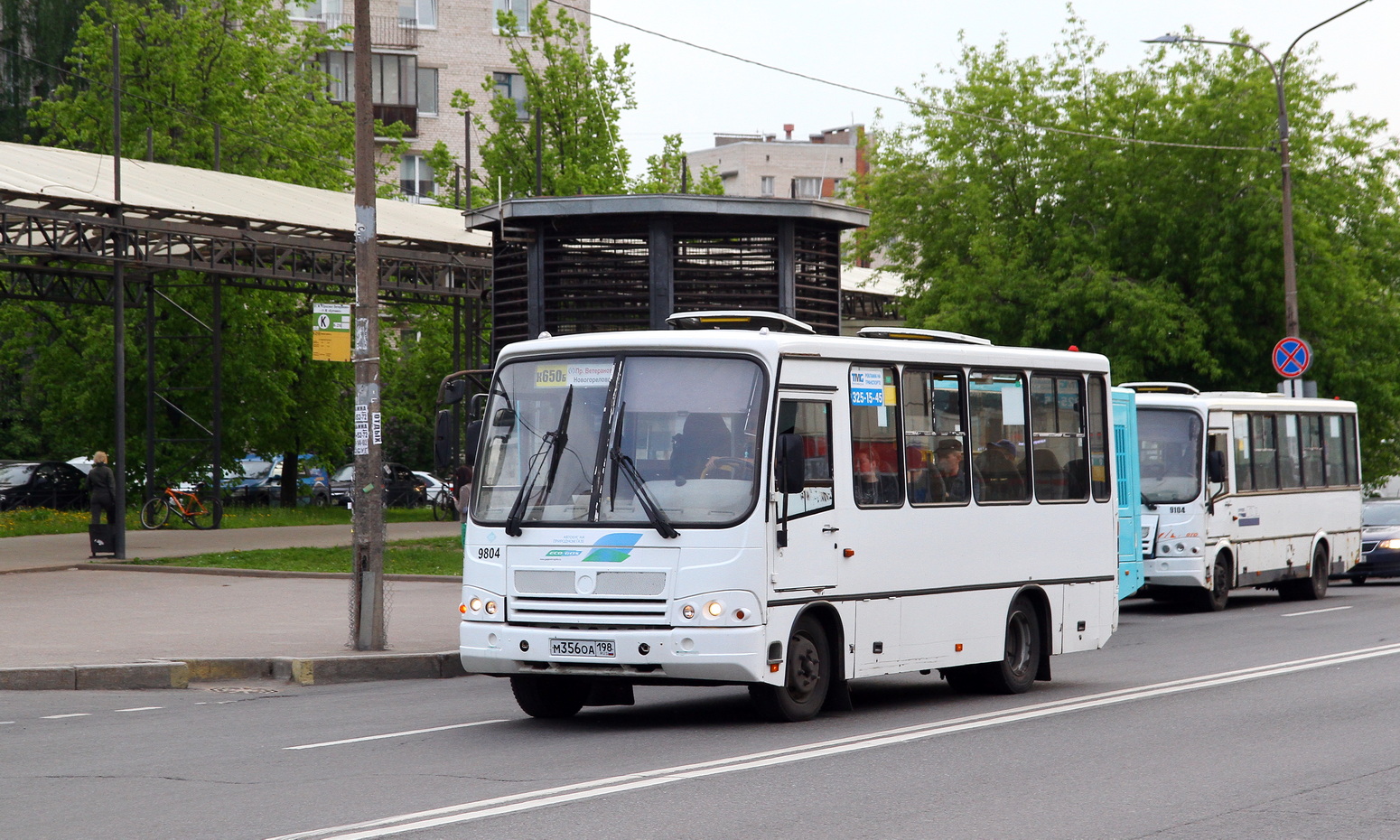 Санкт-Петербург, ПАЗ-320302-11 № 9804