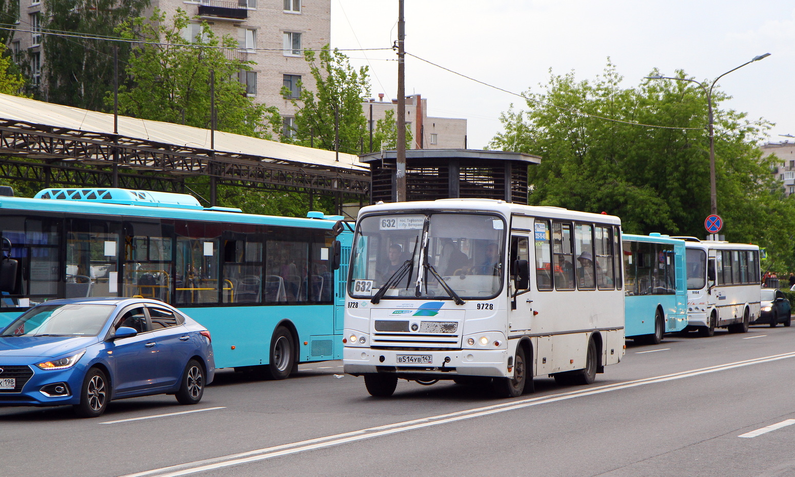 Ленинградская область, ПАЗ-320302-11 № 9728