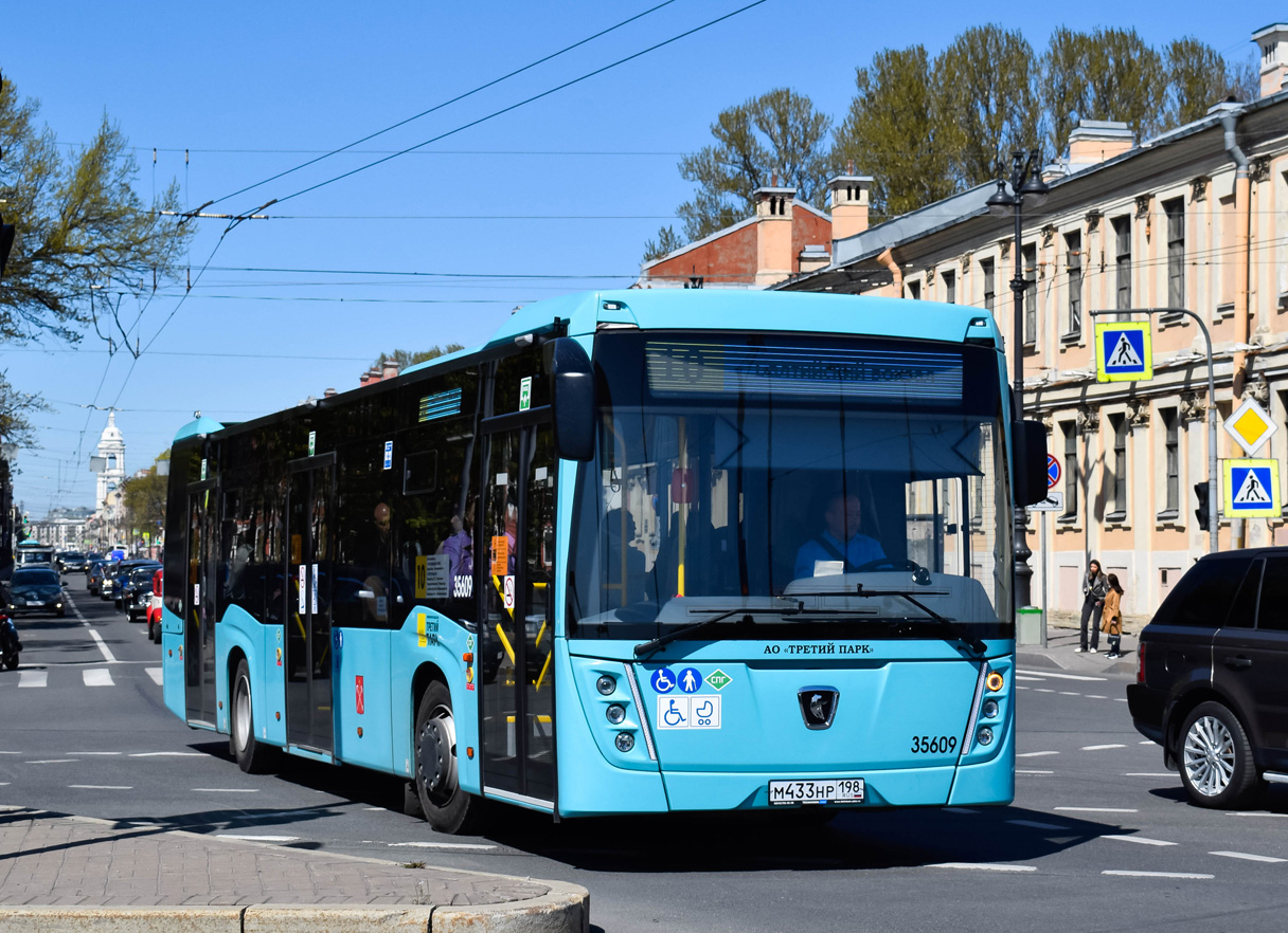 Санкт-Петербург, НефАЗ-5299-40-57 (LNG) № 35609 Санкт-Петербург, НефАЗ-5299-40-57 (LNG) № 35609