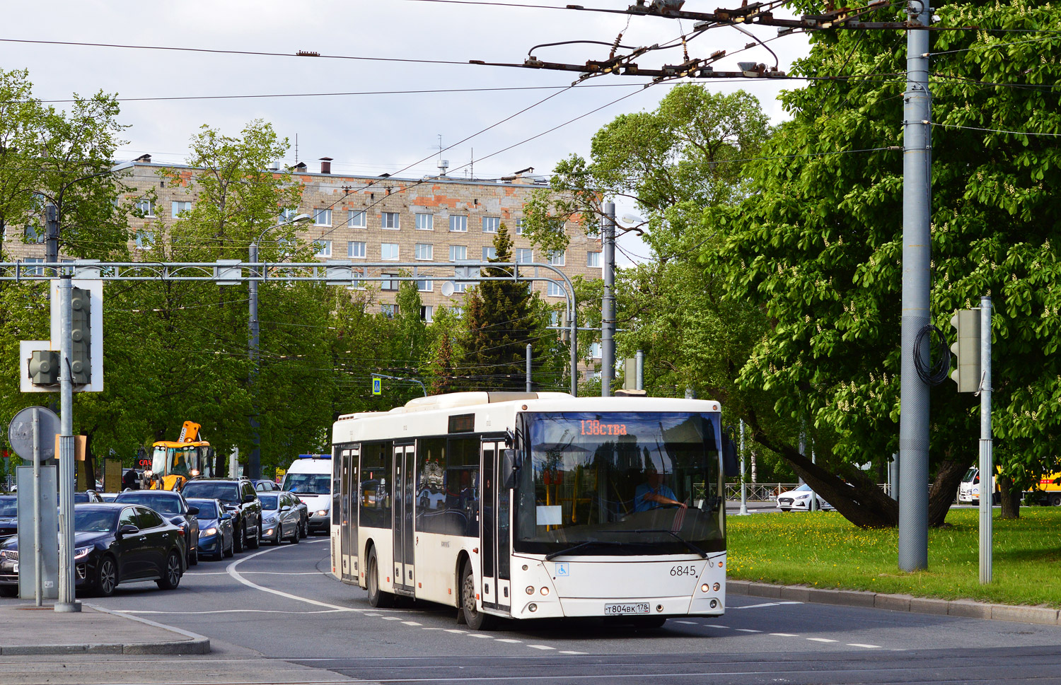 Санкт-Петербург, МАЗ-203.085 № 6845