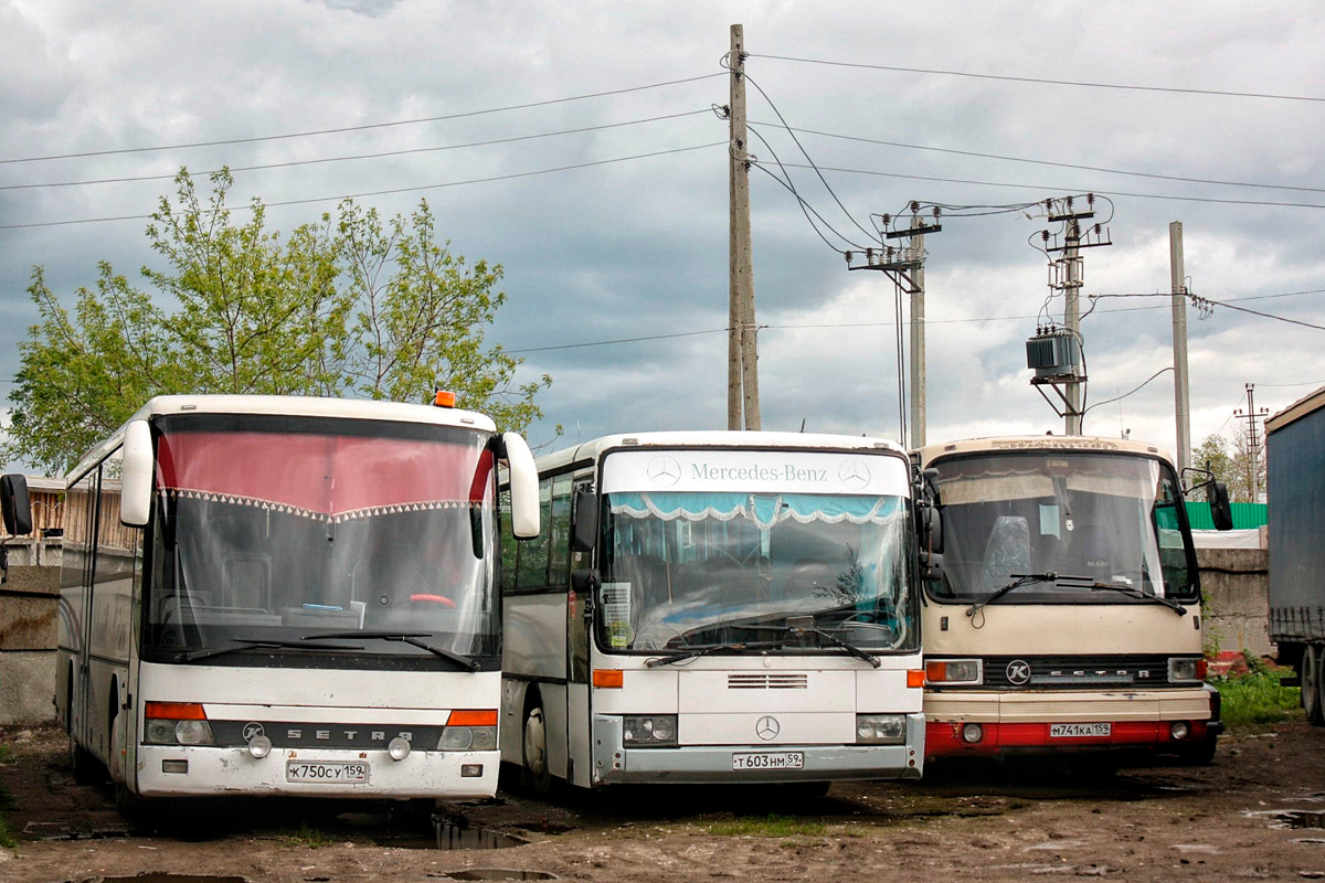 Пермский край, Setra S315GT № К 750 СУ 159; Пермский край — Разные фотографии