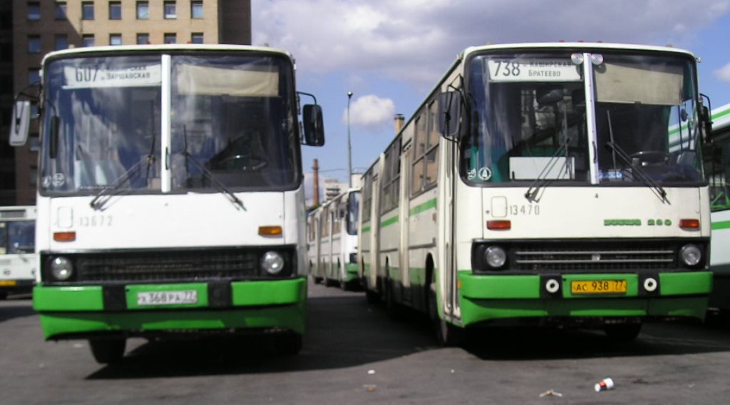 Москва, Ikarus 280.33M № 13672; Москва, Ikarus 280.33M № 13470