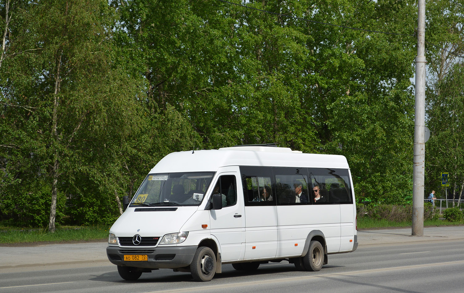 Тюменская область, Луидор-223237 (MB Sprinter Classic) № АО 082 72