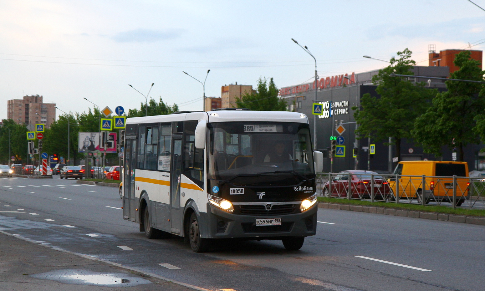 Санкт-Петербург, ПАЗ-320435-04 "Vector Next" № 10058