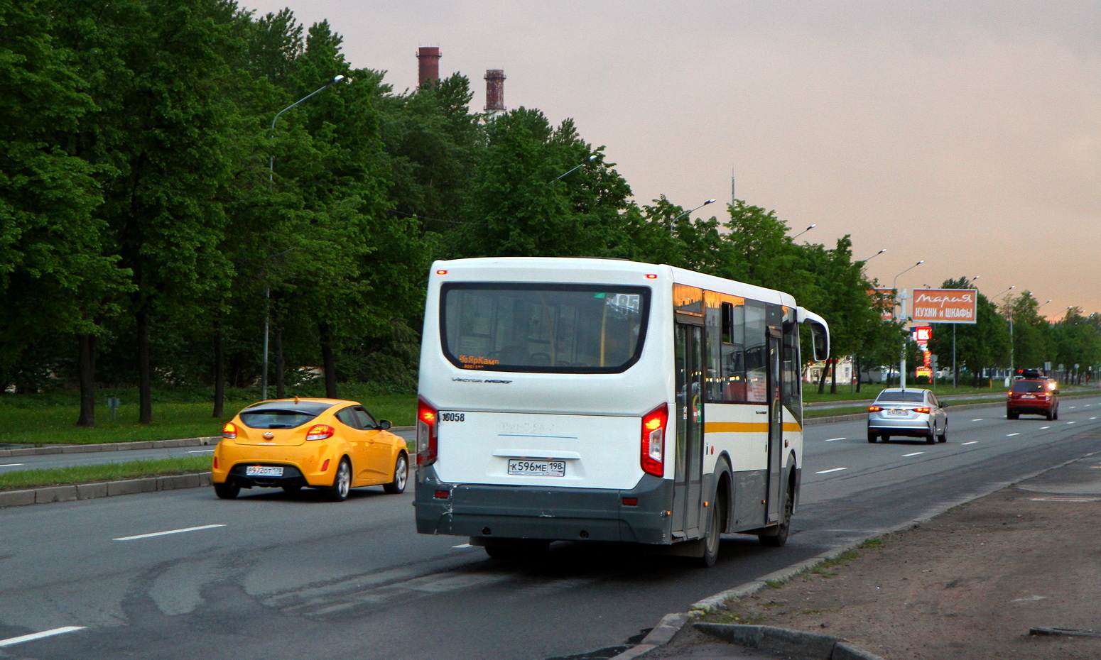 Санкт-Петербург, ПАЗ-320435-04 "Vector Next" № 10058