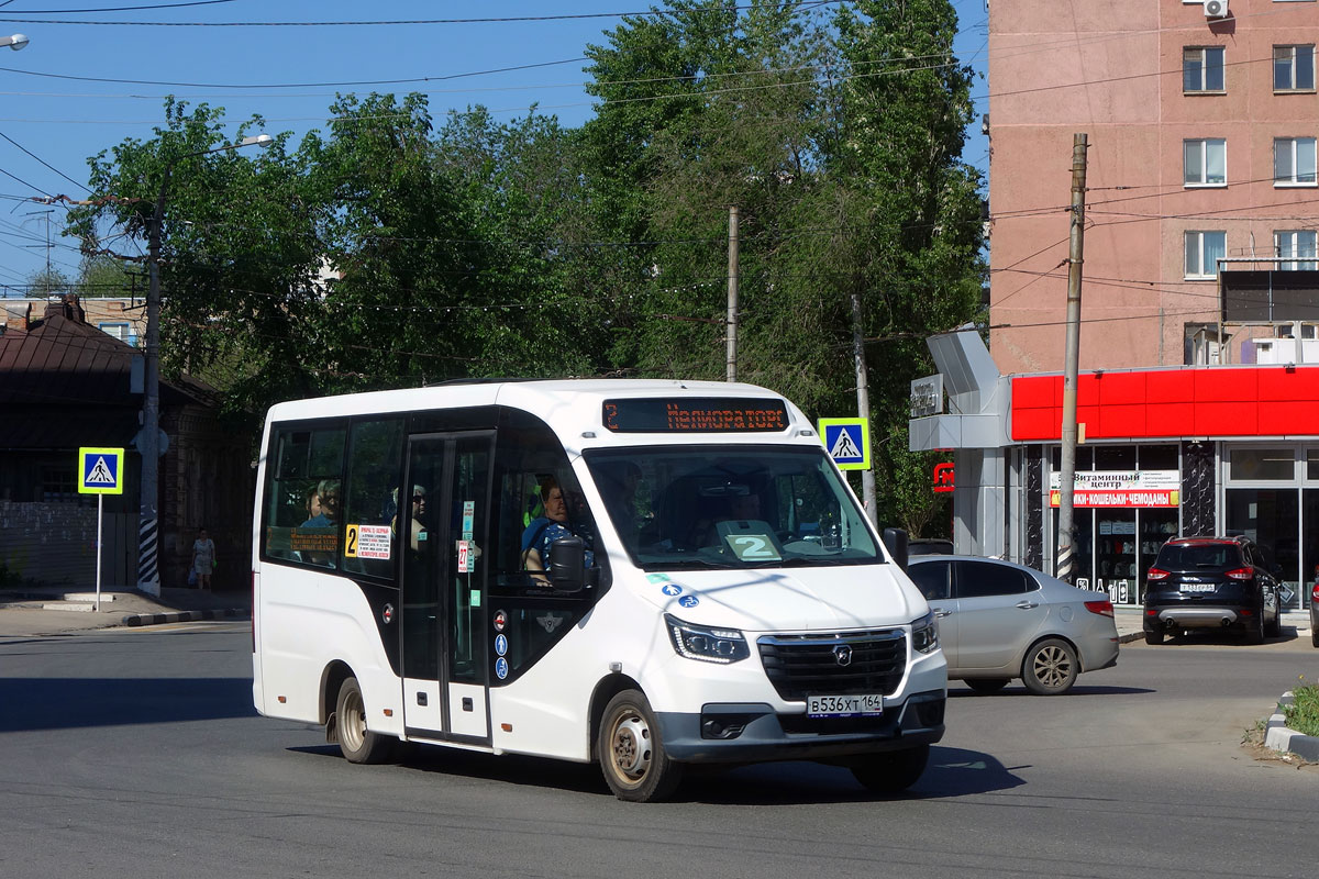 Саратовская область, ГАЗ-A68R52 City № В 536 ХТ 164