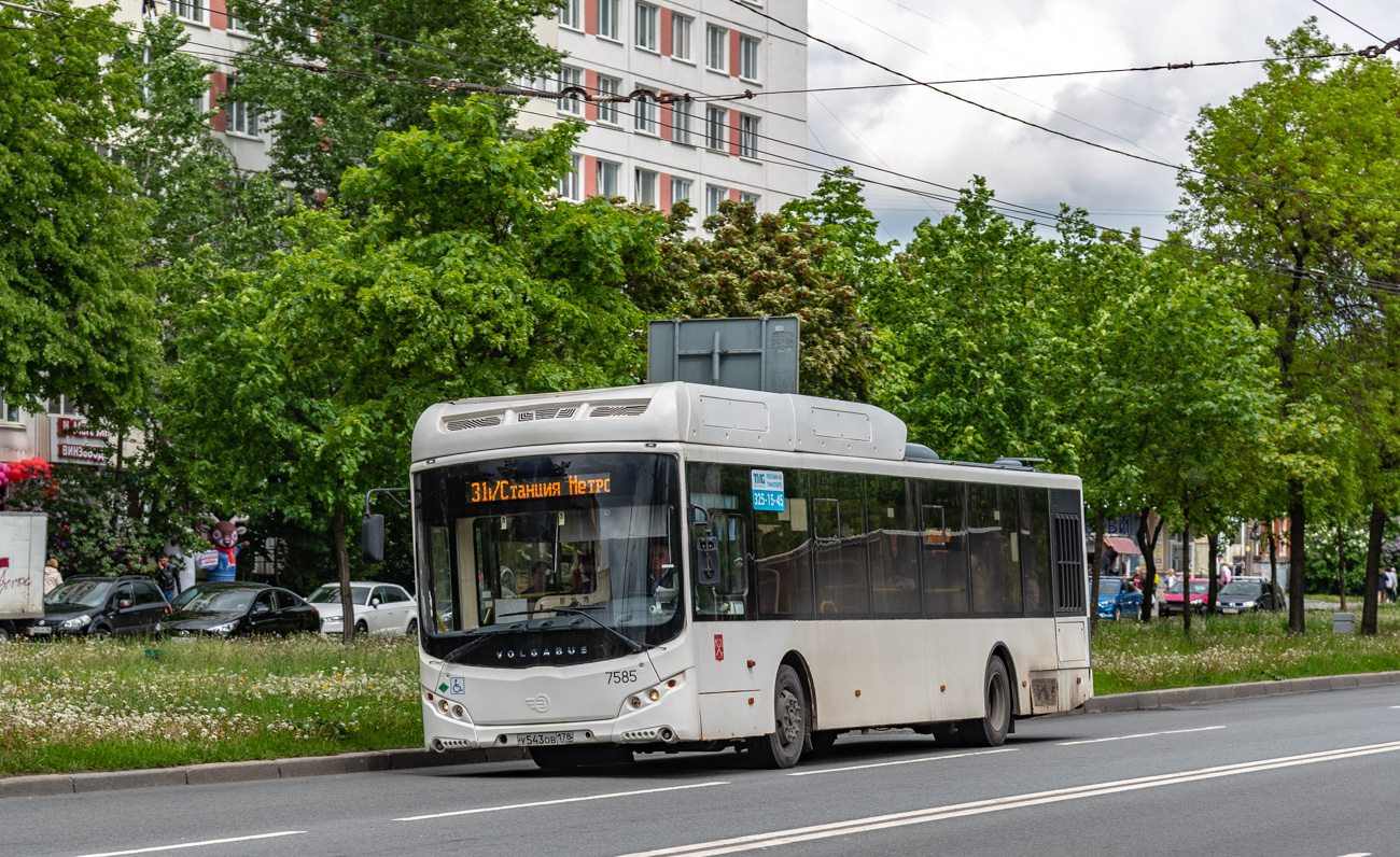 Санкт-Петербург, Volgabus-5270.G2 (CNG) № 7585