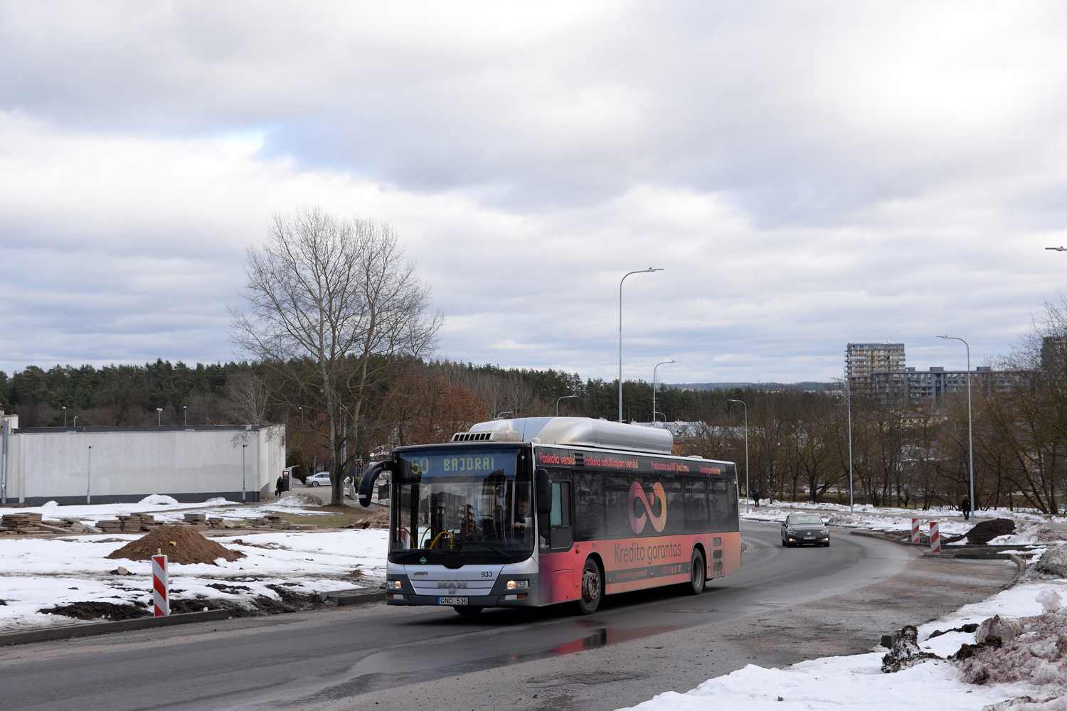 Литва, MAN A21 Lion's City NL273 CNG № 933