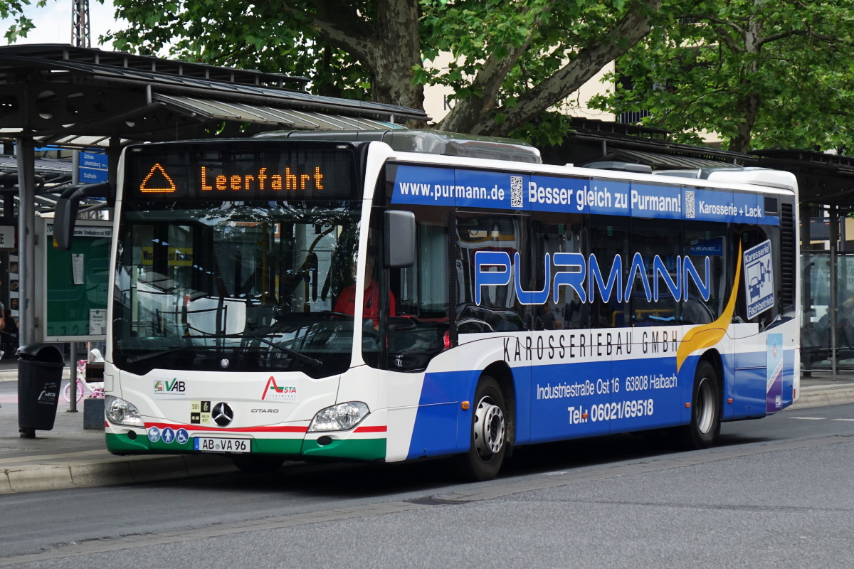 Бавария, Mercedes-Benz Citaro C2 hybrid № 196