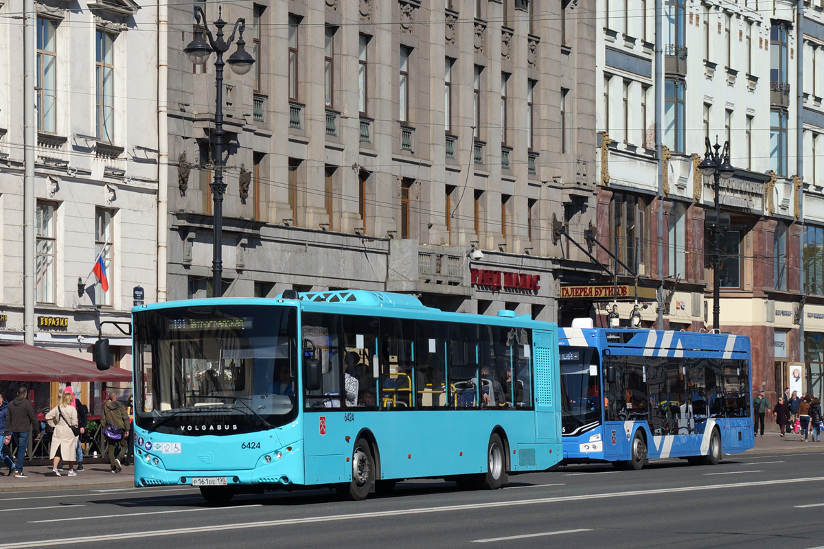 Санкт-Петербург, Volgabus-5270.G4 (LNG) № 6424
