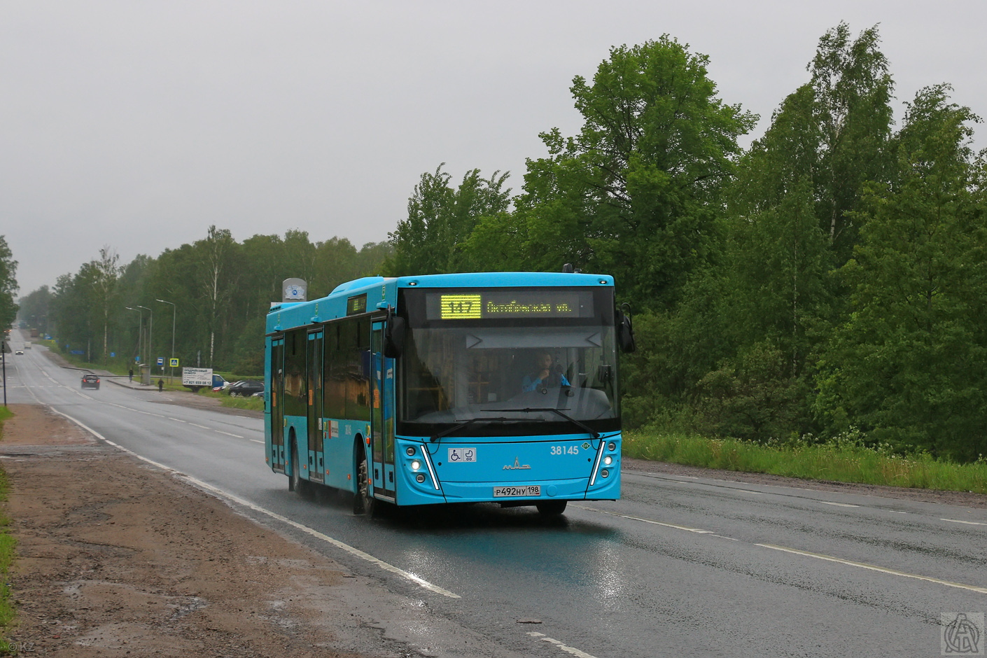 Санкт-Петербург, МАЗ-203.947 № 38145