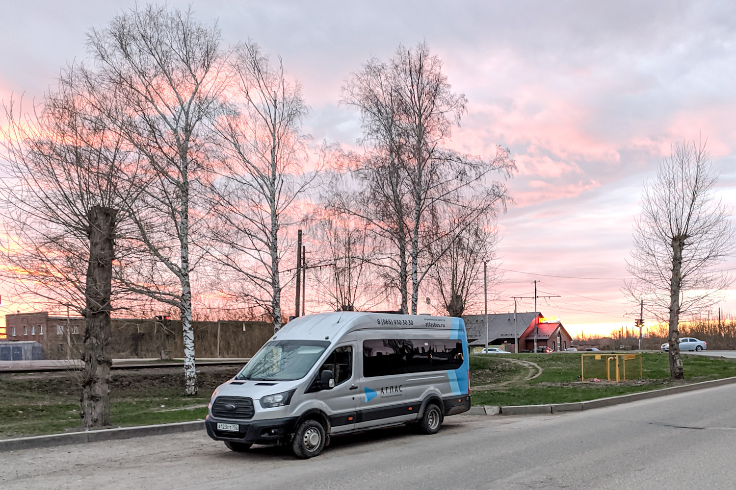 Башкортостан, Ford Transit FBD [RUS] (X2F.ESG.) № А 123 СТ 702