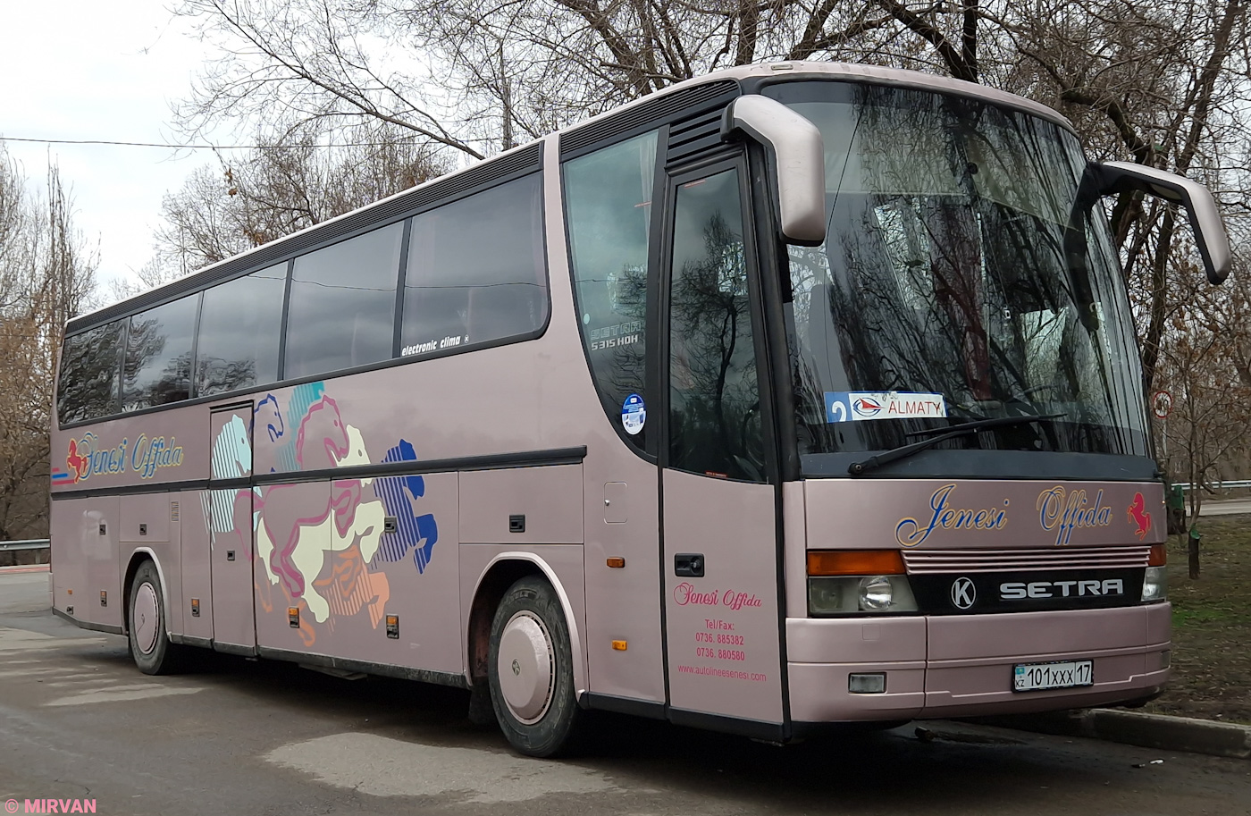 Алматы, Setra S315HDH № 101 XXX 17