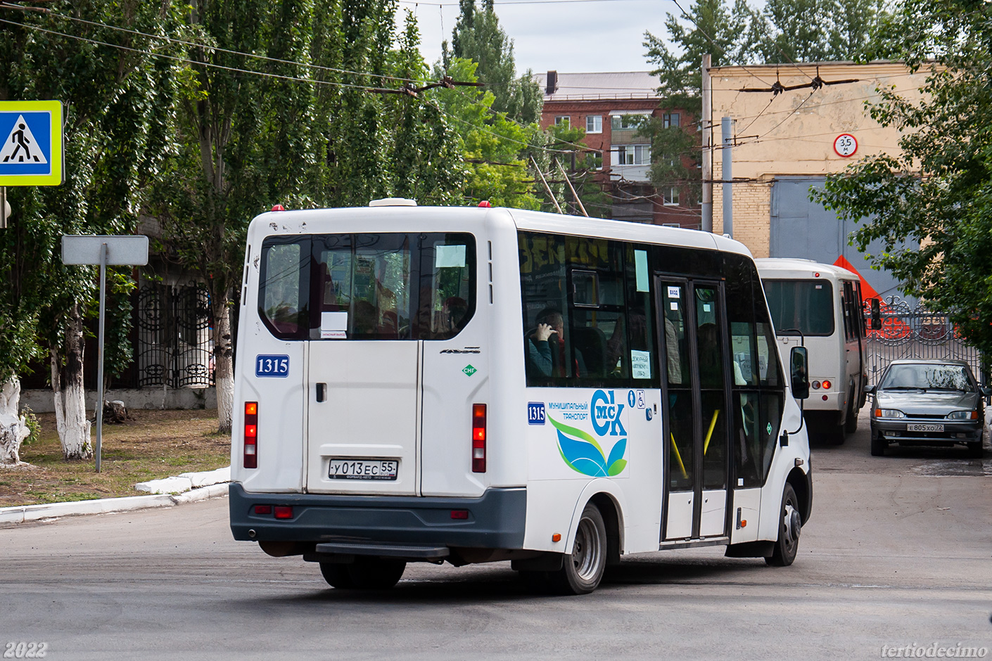 Omsk region, Luidor-2250DS (GAZ Next) Nr. У 013 ЕС 55