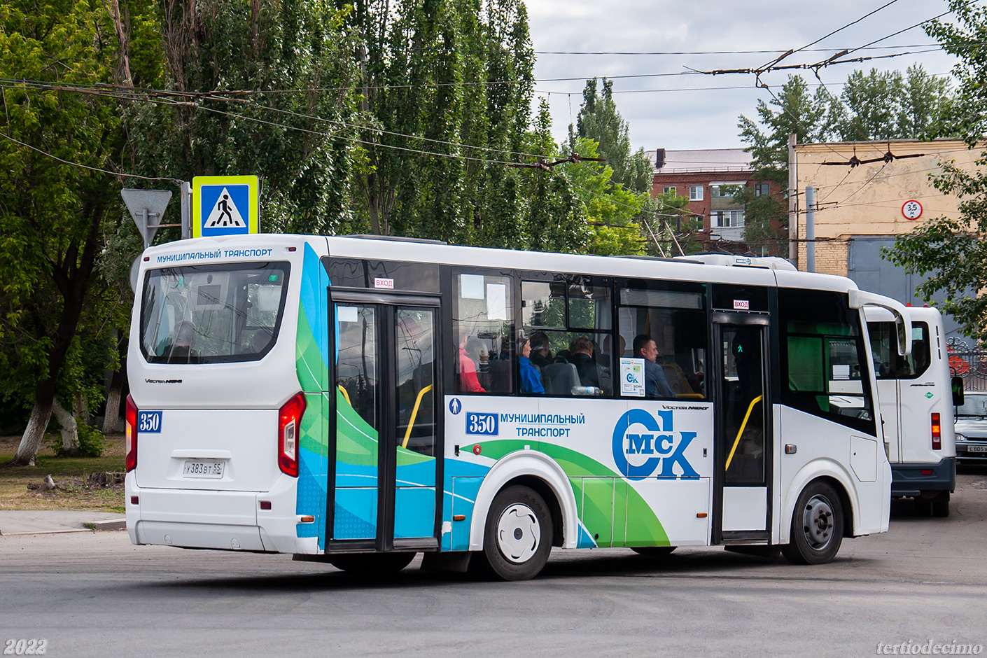 Omsk region, PAZ-320435-04 "Vector Next" Nr. 350