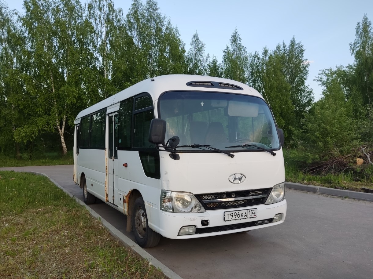 Нижегородская область, Hyundai County Kuzbass № Т 996 КА 152