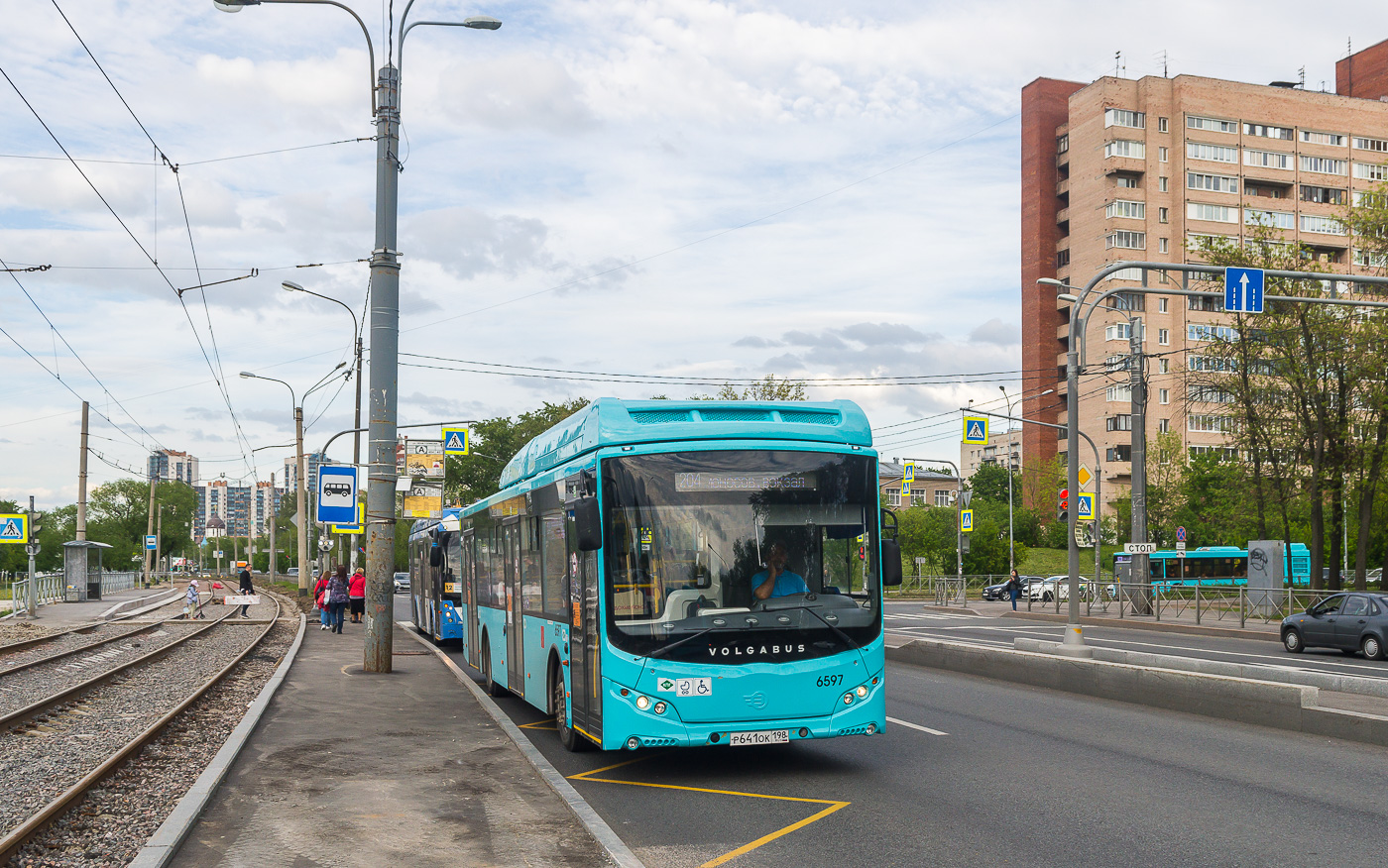 Санкт-Петербург, Volgabus-5270.G4 (CNG) № 6597