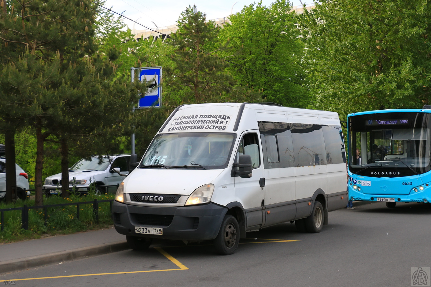 Санкт-Петербург, Нижегородец-2227UT (IVECO Daily) № В 233 АТ 178