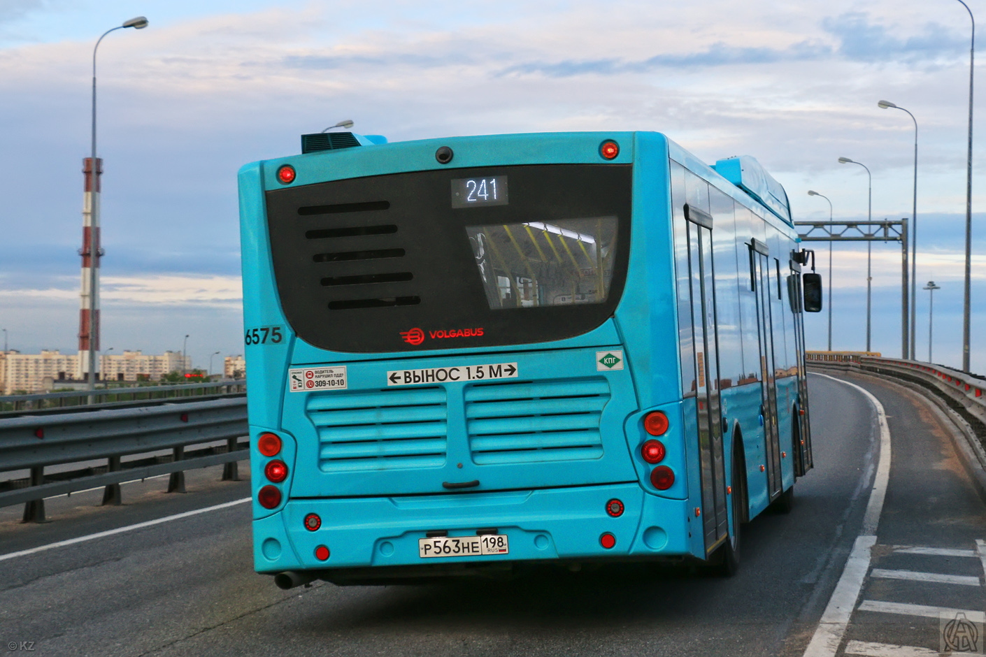 Санкт-Петербург, Volgabus-5270.G4 (CNG) № 6575