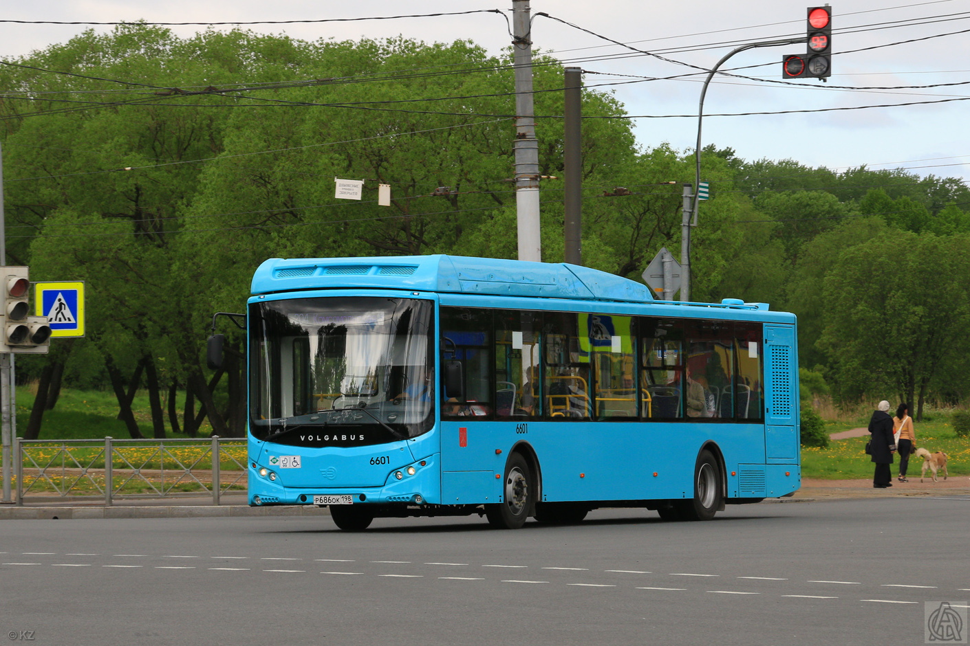 Санкт-Петербург, Volgabus-5270.G4 (CNG) № 6601