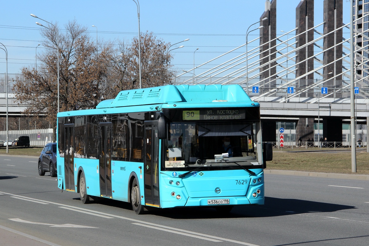 Санкт-Петербург, ЛиАЗ-5292.67 (CNG) № 7629