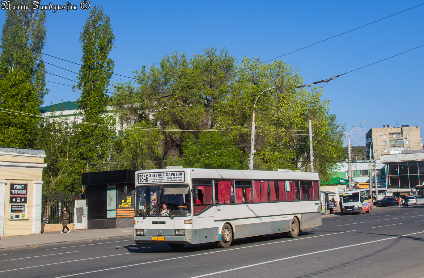 Саратовская область, Mercedes-Benz O405 № АХ 917 64