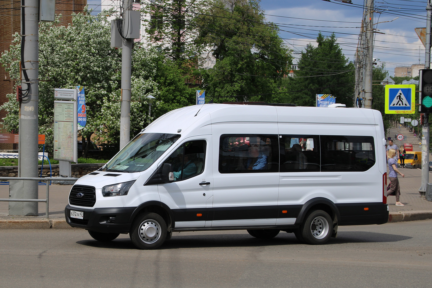 Кировская область, Ford Transit FBD [RUS] (X2F.ESG.) № х755