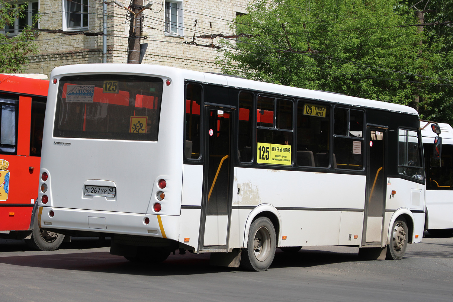 Кировская область, ПАЗ-320412-05 "Вектор" № С 267 УР 43