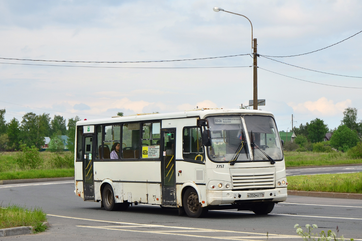 Санкт-Петербург, ПАЗ-320412-05 № 7757