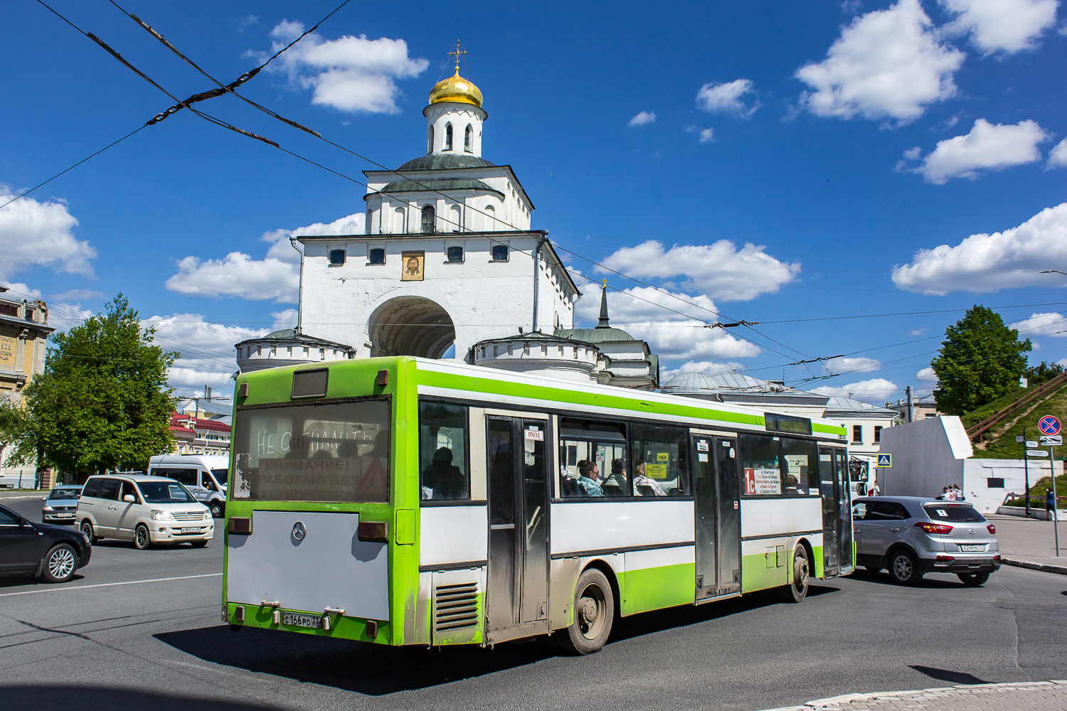 Владимирская область, Mercedes-Benz O405 № С 166 РО 33