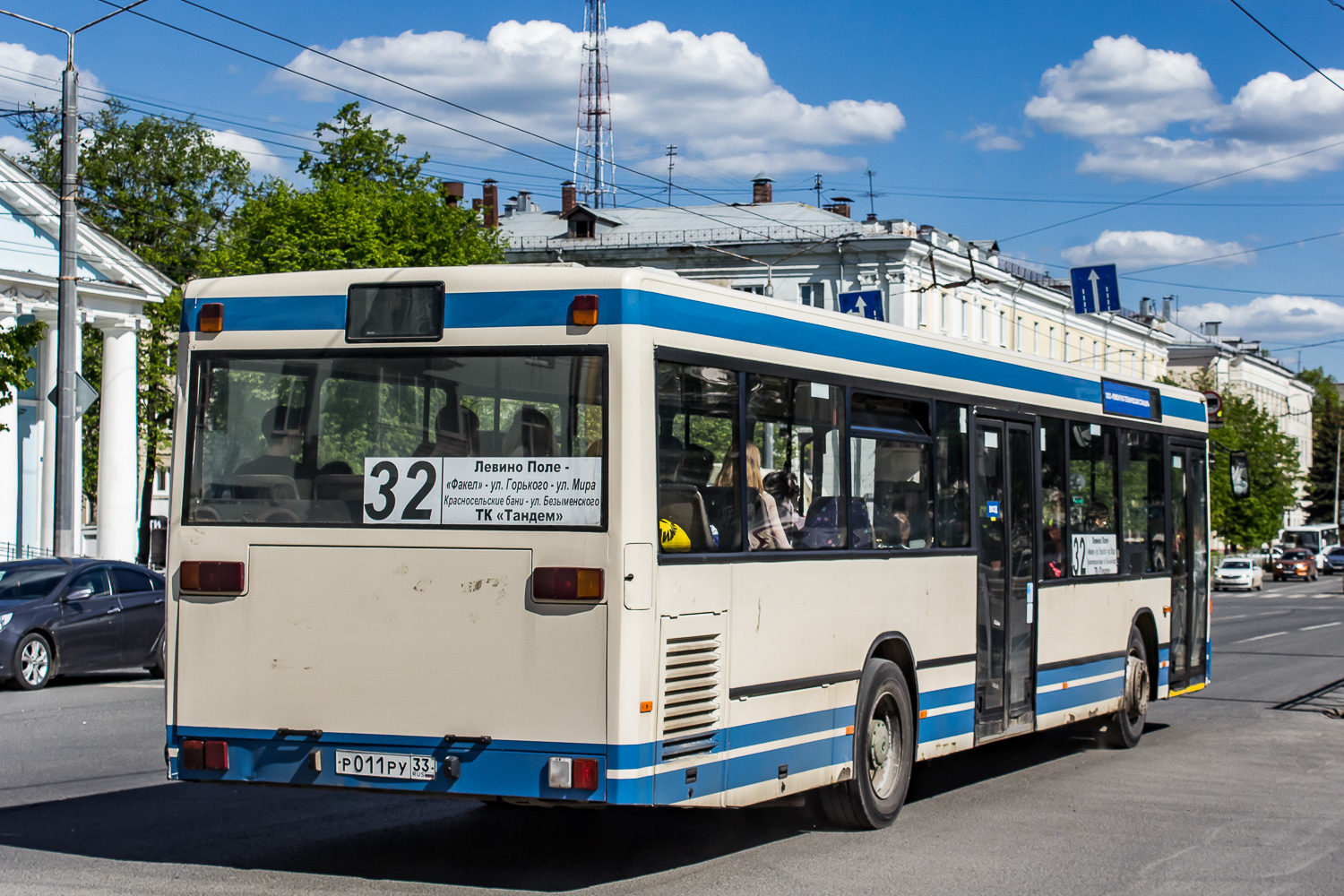 Владимирская область, Mercedes-Benz O405N2 № Р 011 РУ 33