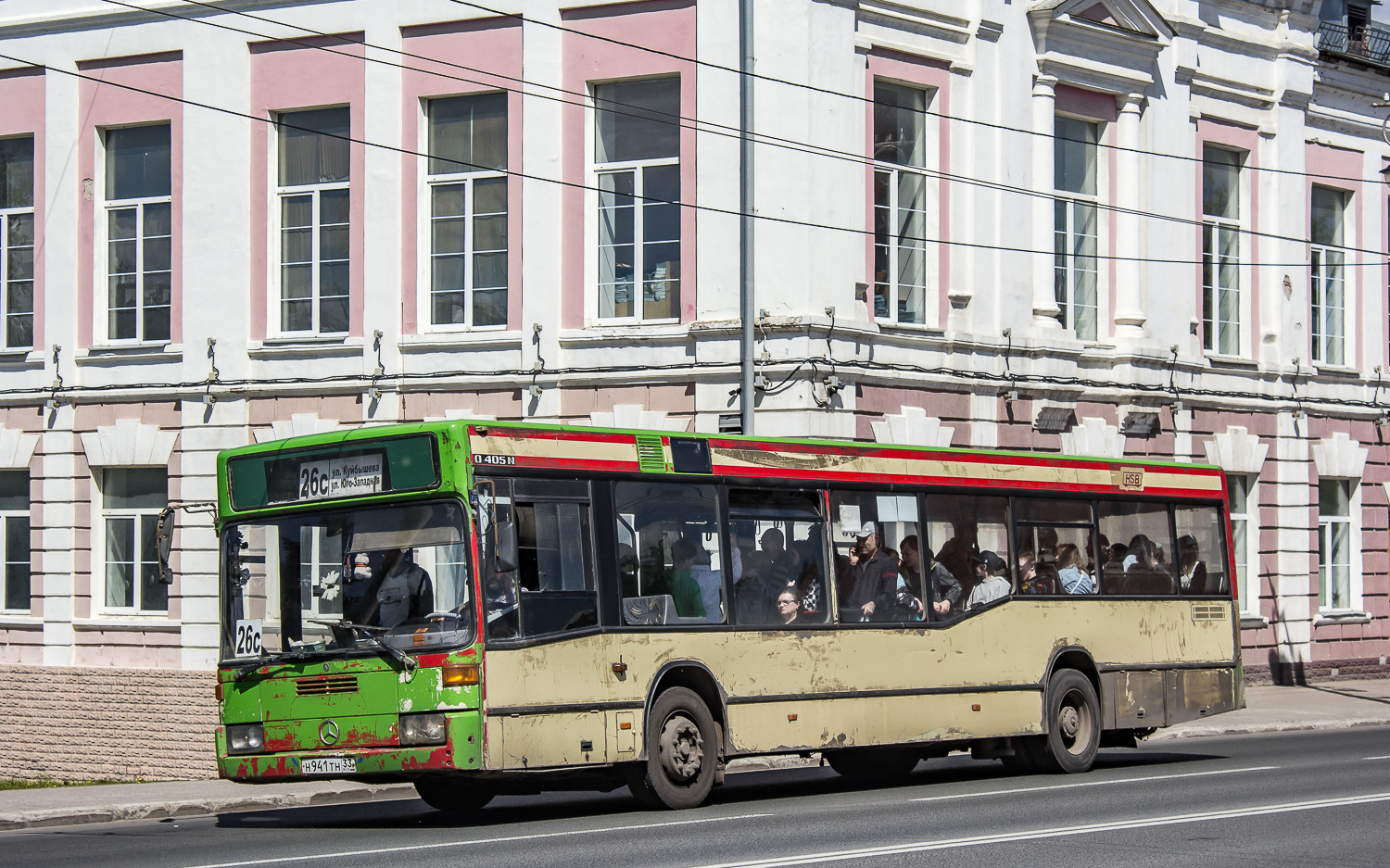 Владимирская область, Mercedes-Benz O405N2 № 1052