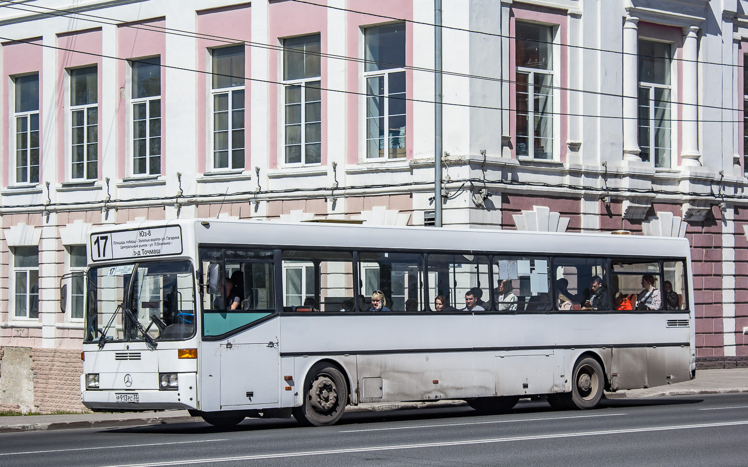 Владимирская область, Mercedes-Benz O405 № Р 913 РС 33