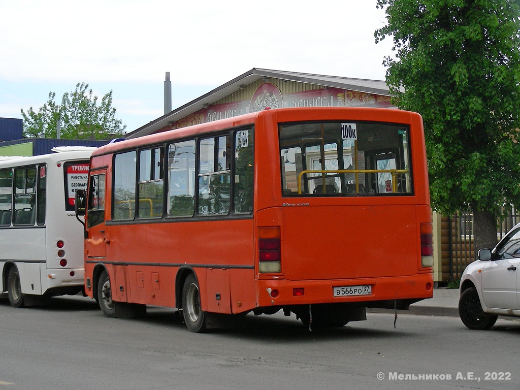 Ивановская область, ПАЗ-320402-05 № В 566 РО 37