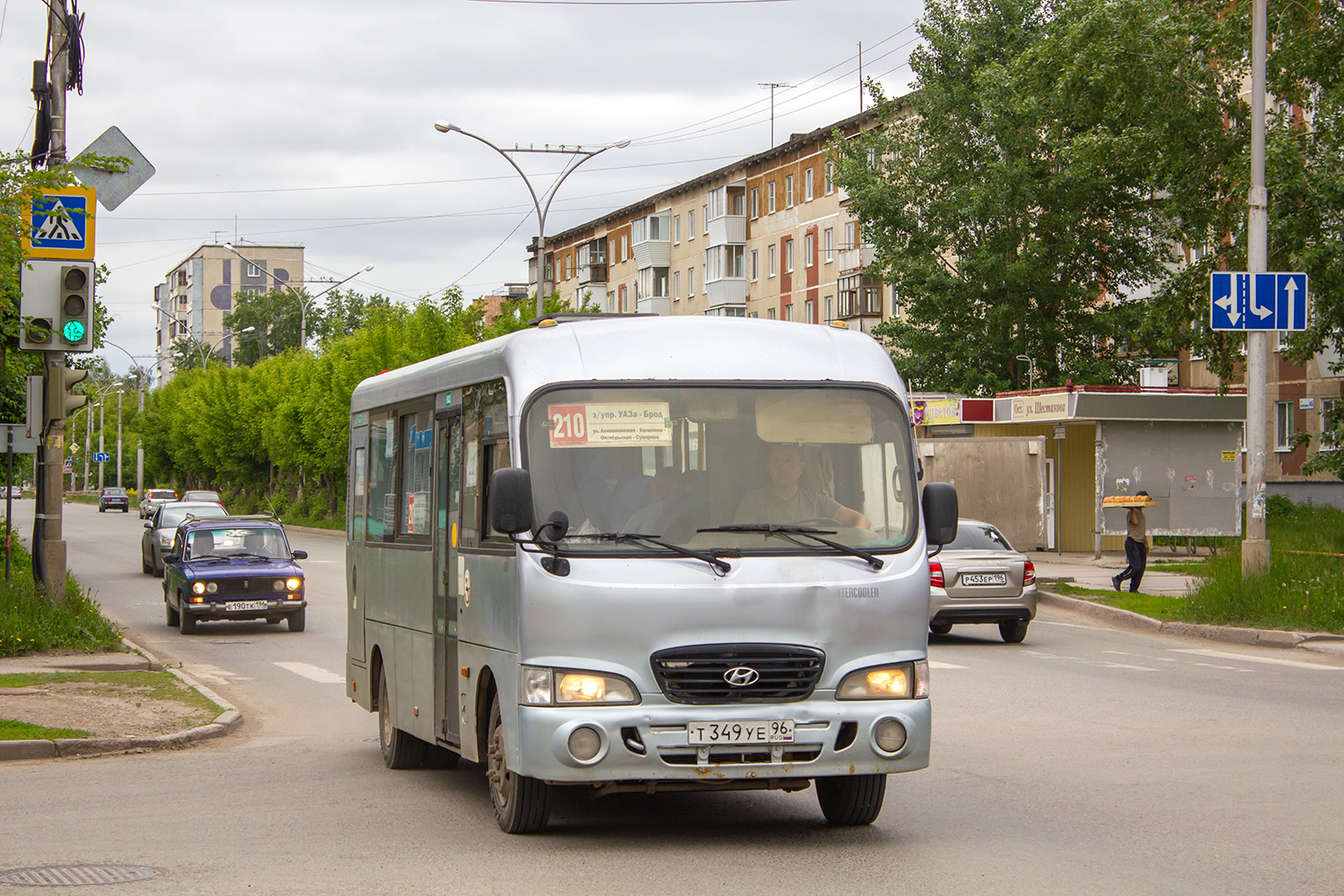 Свердловская область, Hyundai County LWB (ТагАЗ) № Т 349 УЕ 96