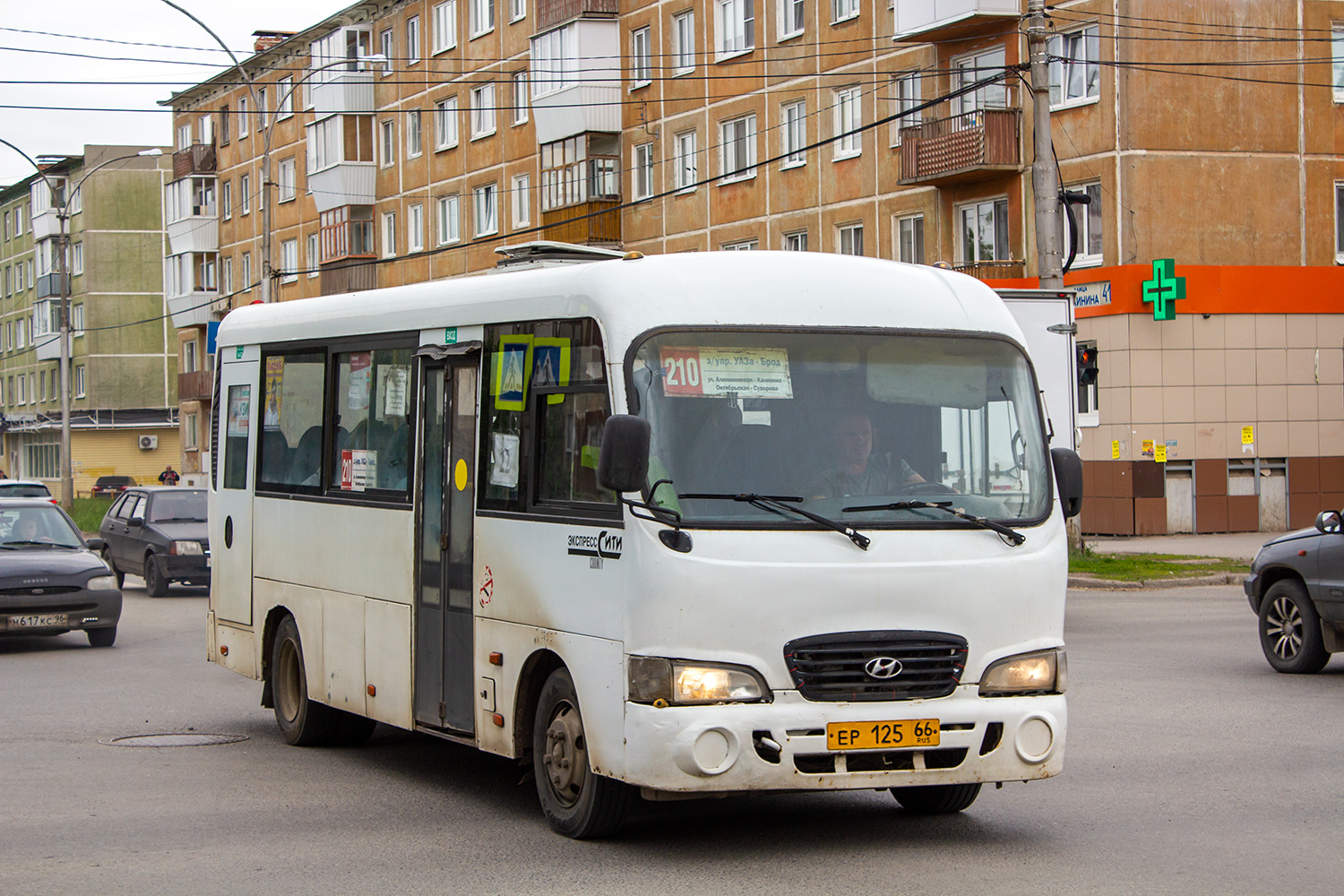 Свердловская область, Hyundai County LWB (ТагАЗ) № ЕР 125 66