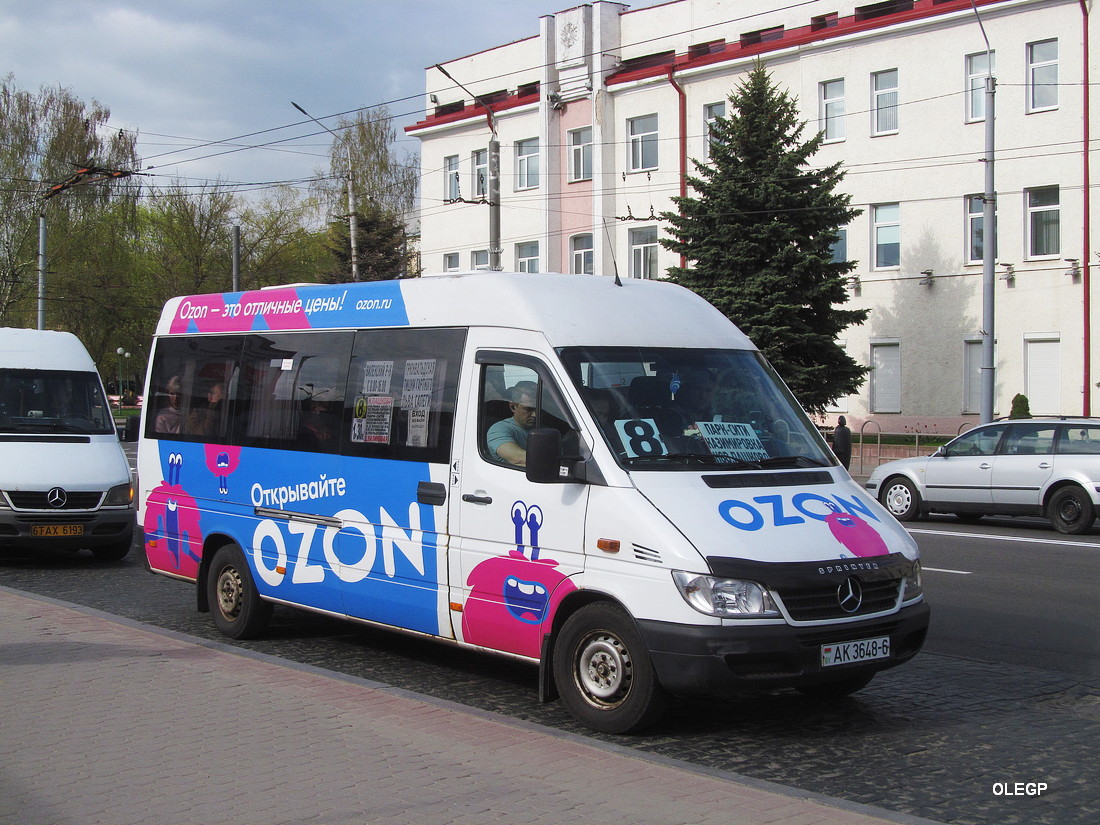 Могилёвская область, (модель неизвестна) № АК 3648-6