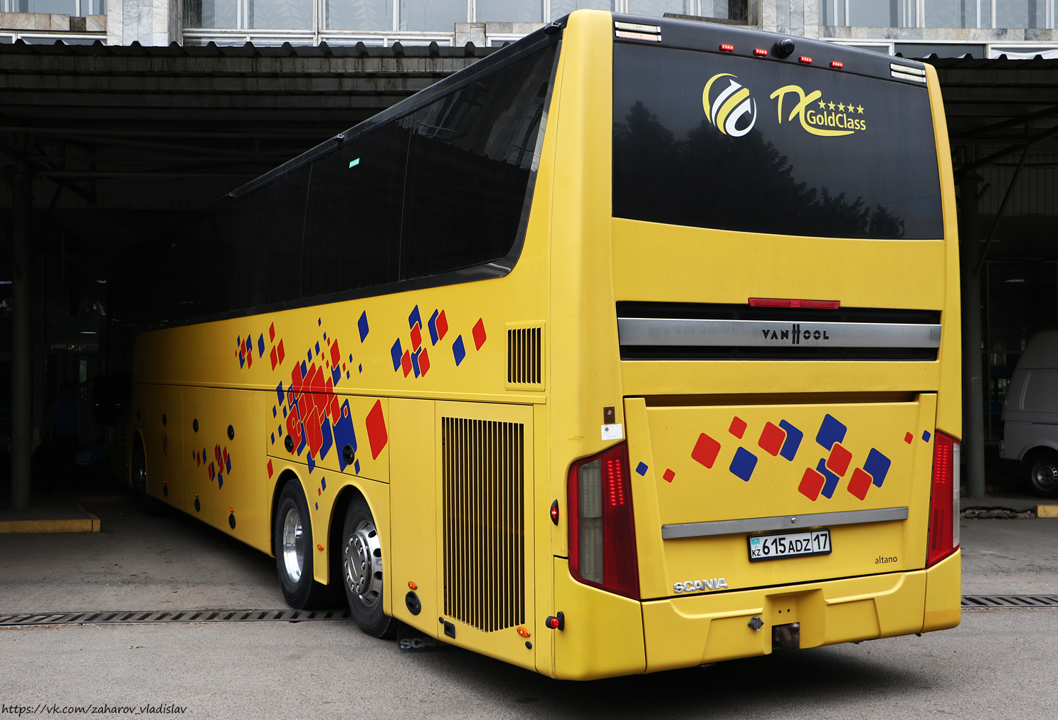 Шымкент, Van Hool TDX21 Altano № 615 ADZ 17