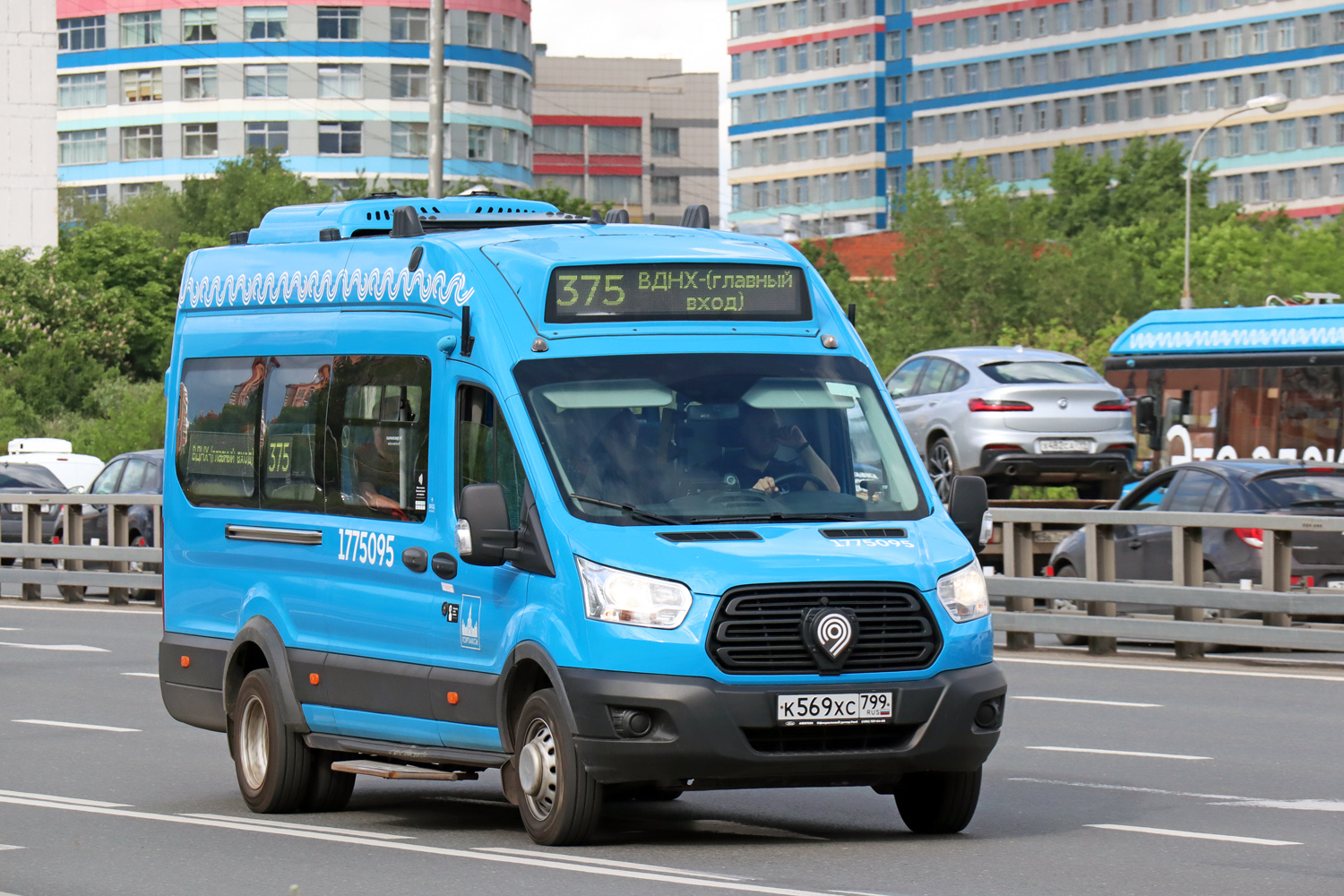 Москва, Нижегородец-222708 (Ford Transit FBD) № 1775095