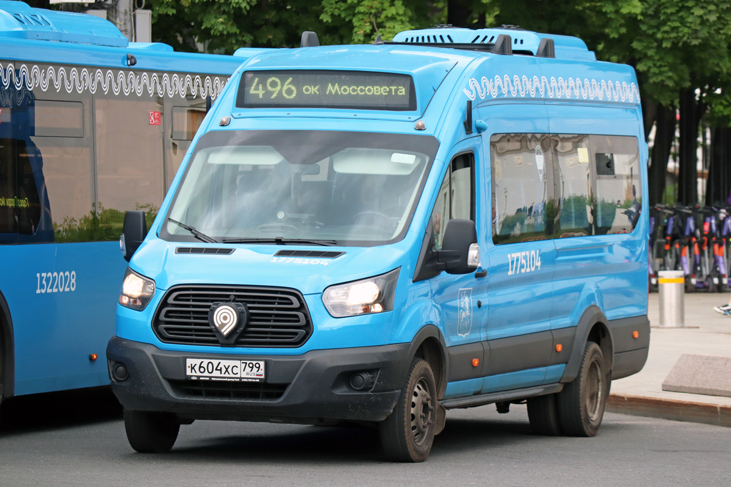 Москва, Нижегородец-222708 (Ford Transit FBD) № 1775104