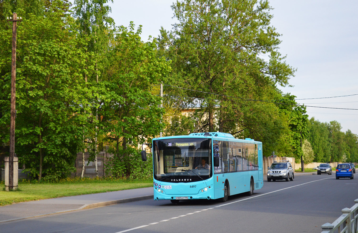 Санкт-Петербург, Volgabus-5270.G4 (LNG) № 6497