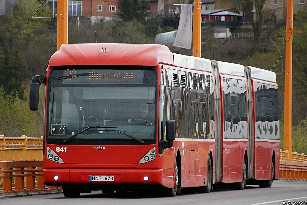 Литва, Van Hool New AGG300 № 841