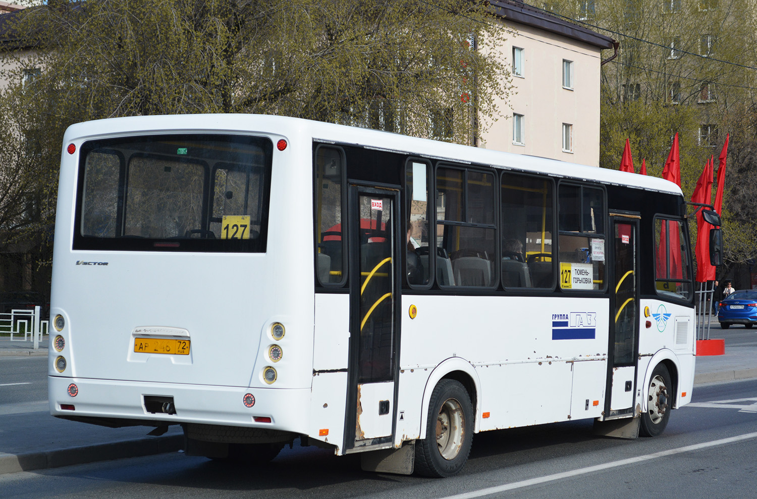 Тюменская область, ПАЗ-320412-05 "Вектор" № АР 246 72