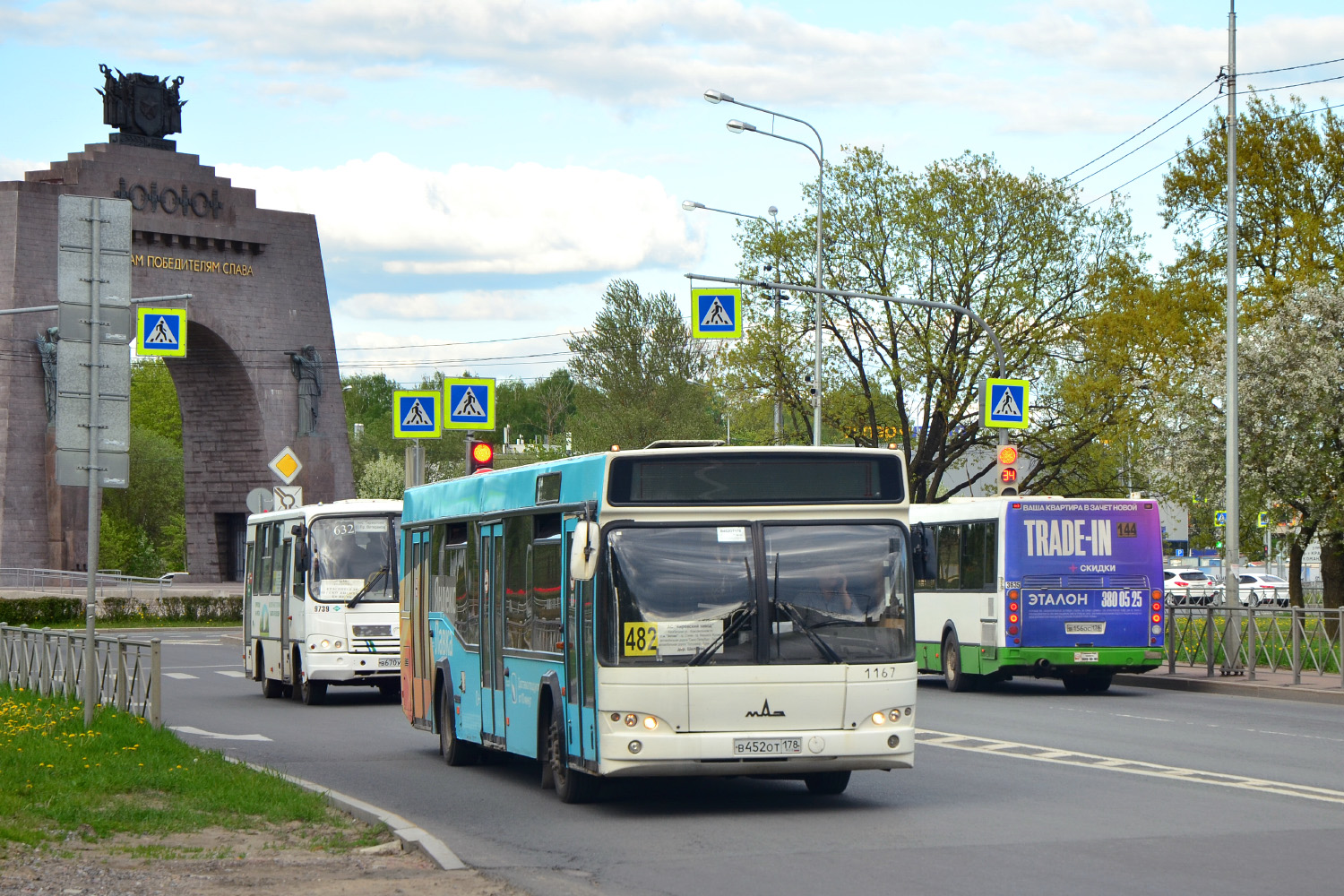 Санкт-Петербург, МАЗ-103.485 № n167